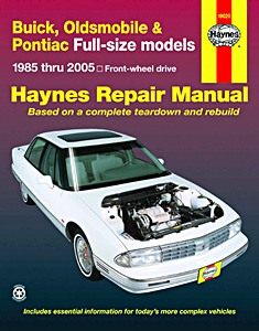 Boek: Buick, Oldsmobile & Pontiac Full-size models - Front-wheel drive (1985-2005) - Haynes Repair Manual