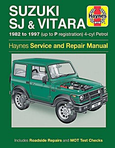 Livre: Suzuki SJ/Samurai/Vitara 4-cyl Petrol (82-97)