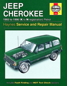 Livre : Jeep Cherokee - Petrol (1993-1996) - Haynes Service and Repair Manual