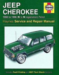 Boek: Jeep Cherokee - Petrol (1993-1996) - Haynes Service and Repair Manual