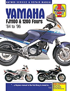 Boek: Yamaha FJ 1100 & 1200 Fours (1984-1996) - Haynes Service & Repair Manual