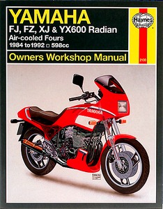 Book: [HR] Yamaha FJ/FZ/XJ/YX 600 Radian AC (84-92)