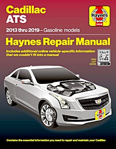 Cadillac ATS (2013-2019) - Gasoline models | Haynes Auto Repair Manual