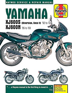 Book: Yamaha XJ 600 S (Diversion, Seca II) (1992-2003) & XJ600N Fours (1995-2003) - Haynes Service & Repair Manual