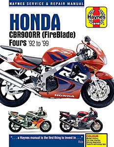 Książka: [HP] Honda CBR 900RR FireBlade Fours (92-99)