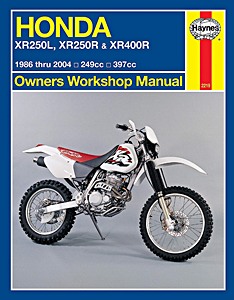 Book: Honda XR 250L, XR 250R & XR 400R (1986-2004) - Haynes Owners Workshop Manual