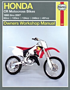 Boek: Honda CR Motocross Bikes - CR 80, CR 85, CR 125, CR 250, CR 500 (1986-2007) - Haynes Owners Workshop Manual