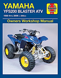 Haynes repair manual for Yamaha quads