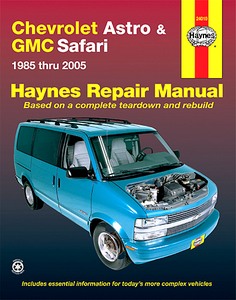 Buch: Chevrolet Astro / GMC Safari (1985-2005) - Haynes Repair Manual