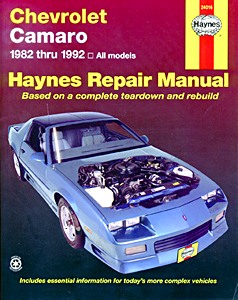 Buch: Chevrolet Camaro (1982-1992)