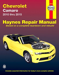 Książka: Chevrolet Camaro (2010-2015) - Haynes Repair Manual