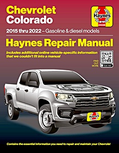 Chevrolet Colorado (RG, 15-22) - Gasoline & diesel