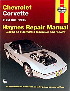 Buch: Chevrolet Corvette (1984-1996) - Haynes Repair Manual