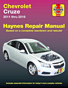 Livre: Chevrolet Cruze (2011-2019) - Haynes Repair Manual