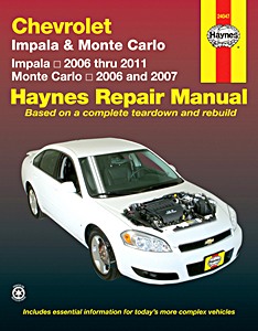 Book: Chevrolet Impala & Monte Carlo (2006-2011)