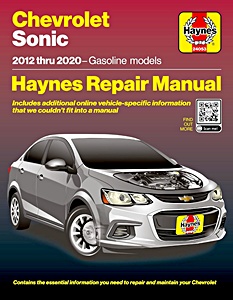 Manual de taller: Chevrolet Sonic (Mk II / T300, 2012-2020) - Gasoline models