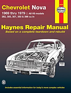 Book: Chevrolet Nova - V8 Models (1969-1979)