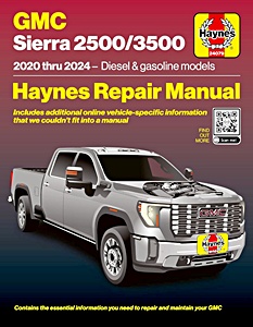 GMC Sierra 2500 / 3500 HD (2020-2024) - Diesel & gasoline models | Haynes Auto Repair Manual