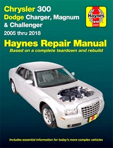 Książka: Chrysler 300 (2005-2018) / Dodge Charger (2006-2018), Magnum (2005-2008), Challenger (2008-2018) - Haynes Repair Manual