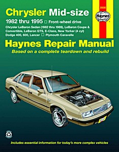 Książka: Chrysler / Dodge Mid-Size - Front-wheel drive (1982-1995) - Haynes Repair Manual