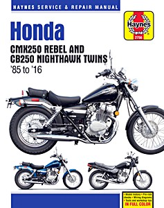 Livre : [HP] Honda CMX250 Rebel/CB250 Nighthawk (85-16)