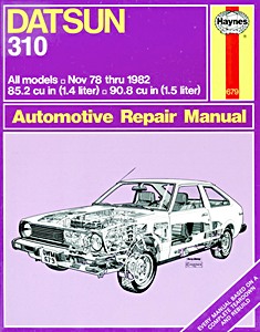 Buch: Datsun 310 (Nov 1978-1982) - Haynes Repair Manual