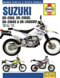 Book: [HP] Suzuki DR-Z400 (2000-2010)