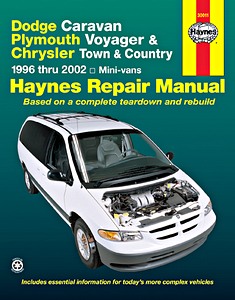 Book: Chrysler / Dodge / Plymouth Caravan, Voyager, Town & Country Mini-vans (1996-2002) - Haynes Repair Manual