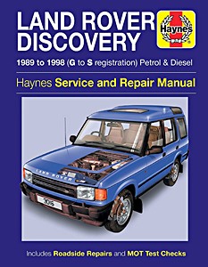 Boek: Land Rover Discovery - Petrol & Diesel (1989-1998) - Haynes Service and Repair Manual