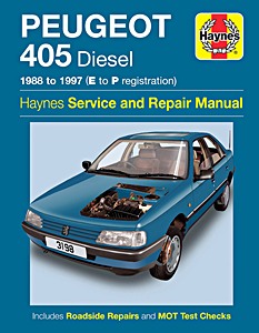 Book: Peugeot 405 - Diesel (1988-1997) - Haynes Service and Repair Manual