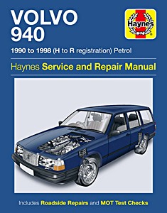 Boek: Volvo 940 - Petrol (1990-1998) - Haynes Service and Repair Manual