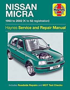 Livre: Nissan Micra K11 (1993-2002) - Haynes Service and Repair Manual