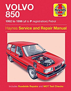 Livre: Volvo 850 - Petrol (1992-1996) - Haynes Service and Repair Manual