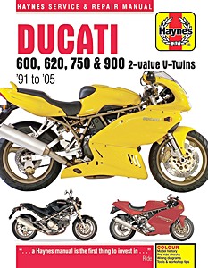 Livre: [HP] Ducati 600, 620, 750 & 900 V-Twins (91-05)