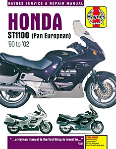 Book: Honda ST 1100 Pan European (1990-2002) - Haynes Service & Repair Manual