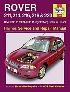 Boek: Rover 211, 214, 216, 218 & 220 - Petrol & Diesel (Dec 1995 - 1999) - Haynes Service and Repair Manual