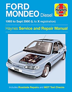 Książka: Ford Mondeo - Diesel (1993 - Sept 2000) - Haynes Service and Repair Manual