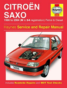 Livre: Citroën Saxo - Petrol & Diesel (1996-2004) - Haynes Service and Repair Manual