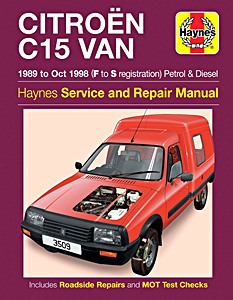 Livre: Citroen C15 Van (89 -10/98)