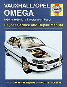 Boek: Vauxhall / Opel Omega - Petrol (1994 - Oct 1999) - Haynes Service and Repair Manual