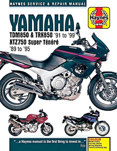 Boek: Yamaha TDM 850 & TRX 850 (1991-1999) / XTZ 750 Super Ténéré (1989-1995) - Haynes Service & Repair Manual