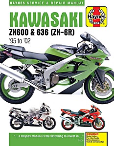 Buch: Kawasaki ZX 600 & 636 (ZX-6R) (1995-2002) - Haynes Service & Repair Manual
