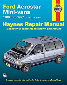 Livre : Ford Aerostar Mini-vans - 2WD models (1986-1997) - Haynes Repair Manual