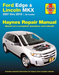 Buch: Ford Edge / Lincoln MKX (2007-2019) (USA) - Haynes Repair Manual