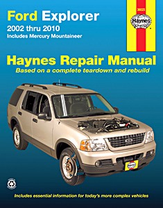 Book: Ford Explorer / Mercury Mountaineer (2002-2010) - Haynes Repair Manual