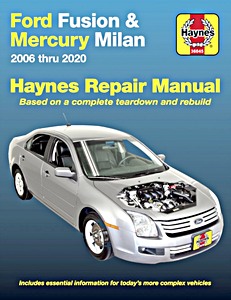 Book: Ford Fusion (2006-2020) / Mercury Milan (2006-2011) (USA) - Haynes Repair Manual