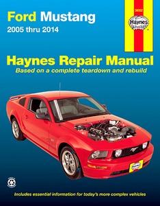2005-2014 Ford Mustang Chiltons Repair Service Shop Workshop Manual Book 092188X 
