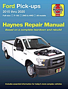 Book: Ford F-150 Full-size Pick-ups (2015-2020) - Haynes Repair Manual