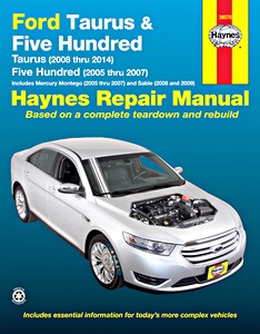 Boek: Ford Taurus (2008-2014), Five Hundred (2005-2007) / Mercury Montego (2005-2007), Sable (2008-2009) - Haynes Repair Manual