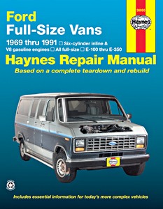 Boek: Ford Econoline E-100 thru E-350 Full-size Vans (1969-1991) - Six-cylinder inline & V8 gasoline engines - Haynes Repair Manual